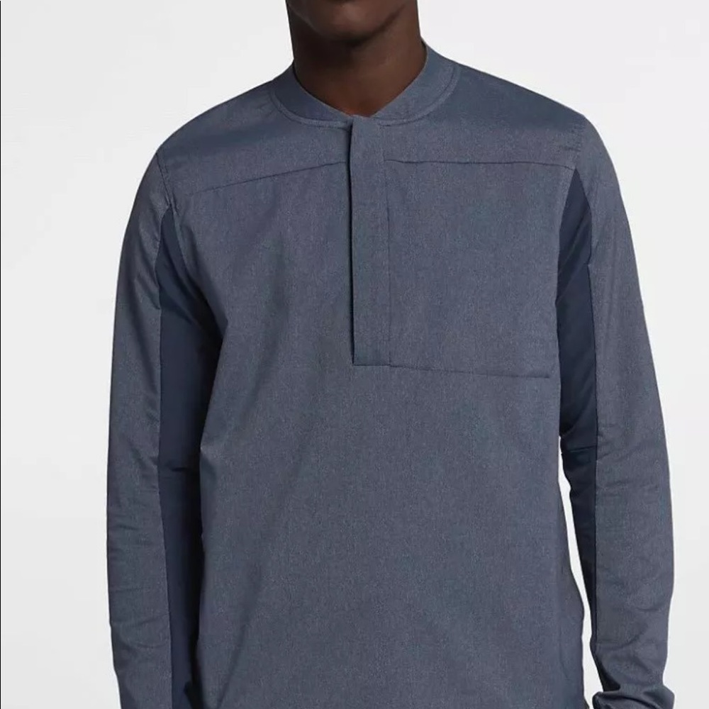 Nike half zip shield jacket windbreaker.